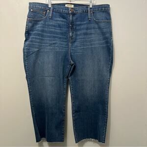 Madewell Slim Wide Leg Crop Jeans | Women’s Size 37P